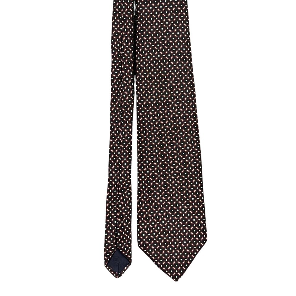 Brooks Brothers Makers Tie Mens 58" Long 3.5" Wide Silk USA made Business Career